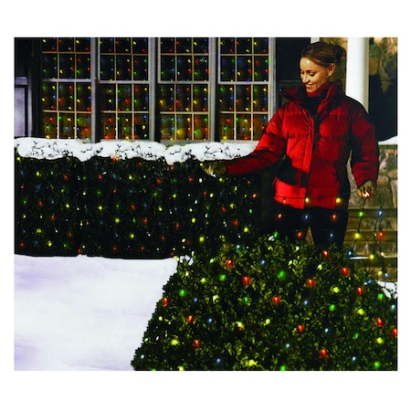 Celebrations Celebrations Incandescent Multicolored 150 ct Net Christmas Lights 6 ft. P92M42A1